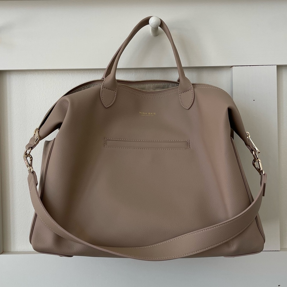 New! Mina Baie Emmy Full size diaper bag (Vegan)